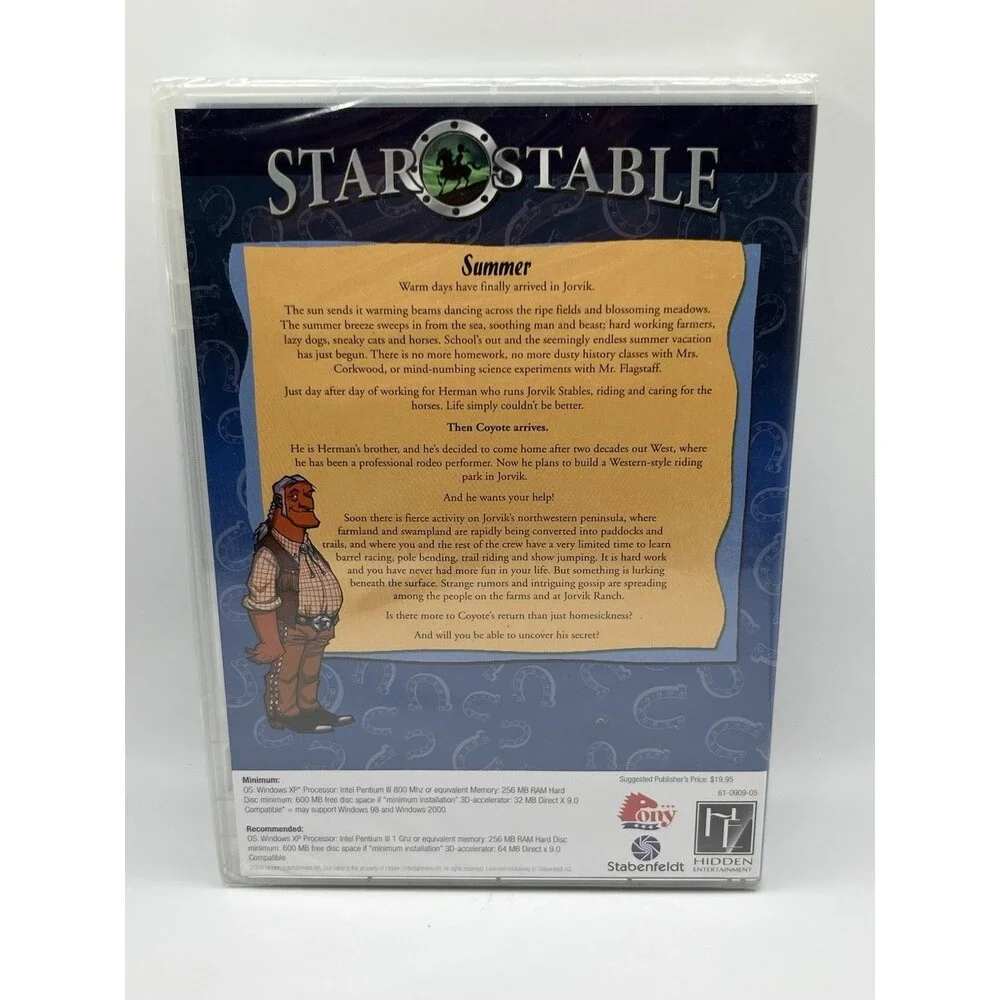 Star Stable The Summer Riders PC DVD-ROM Windows XP Horsemanship Game - SEALED